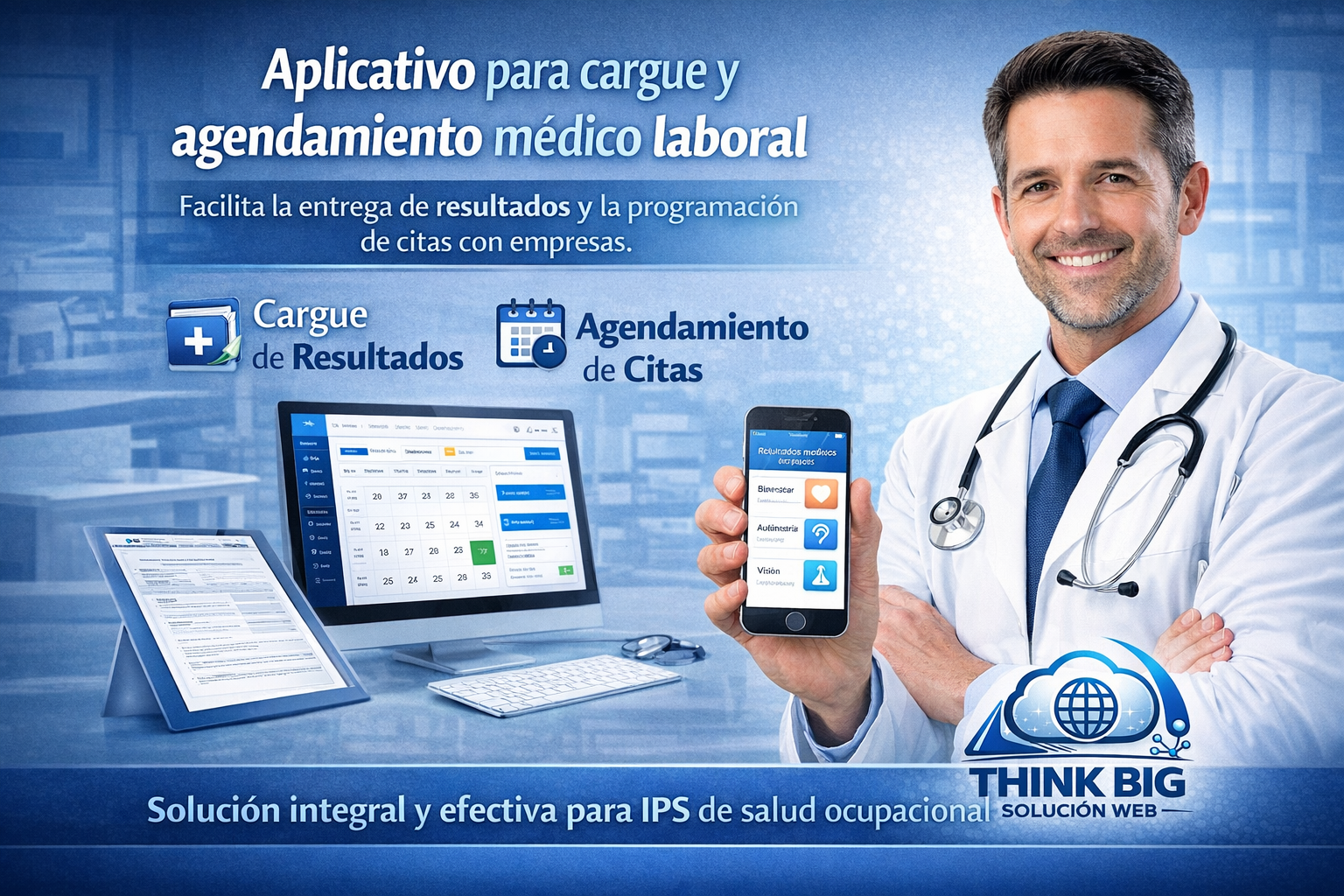 DESARROLLO SISTEMA EN PAGINA THINK BIG SOLUCION